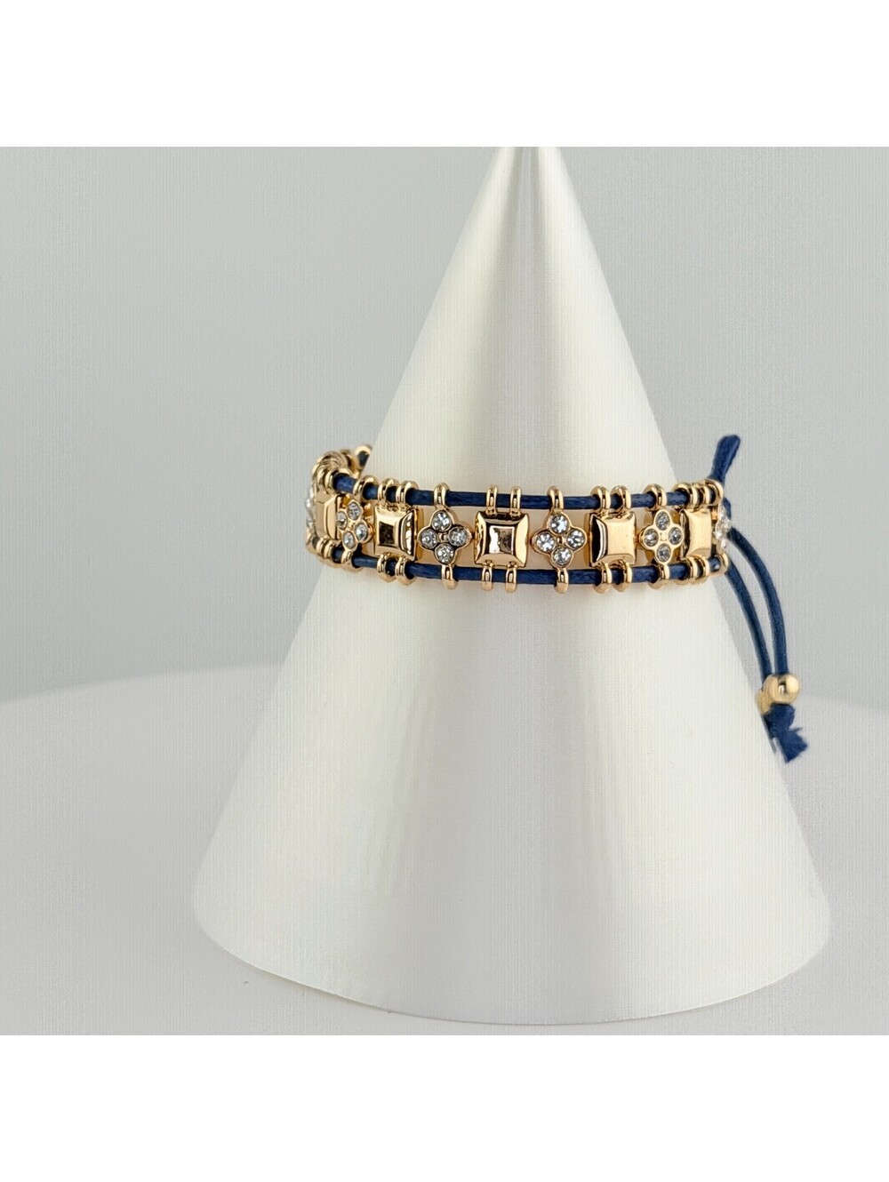 Bomb Party Single Stack Bracelet - on Yellow Gold #74
